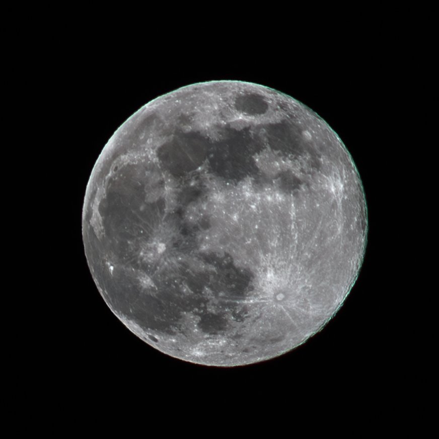 Another Wolf Moon from last night #wolfmoon #fullmoon