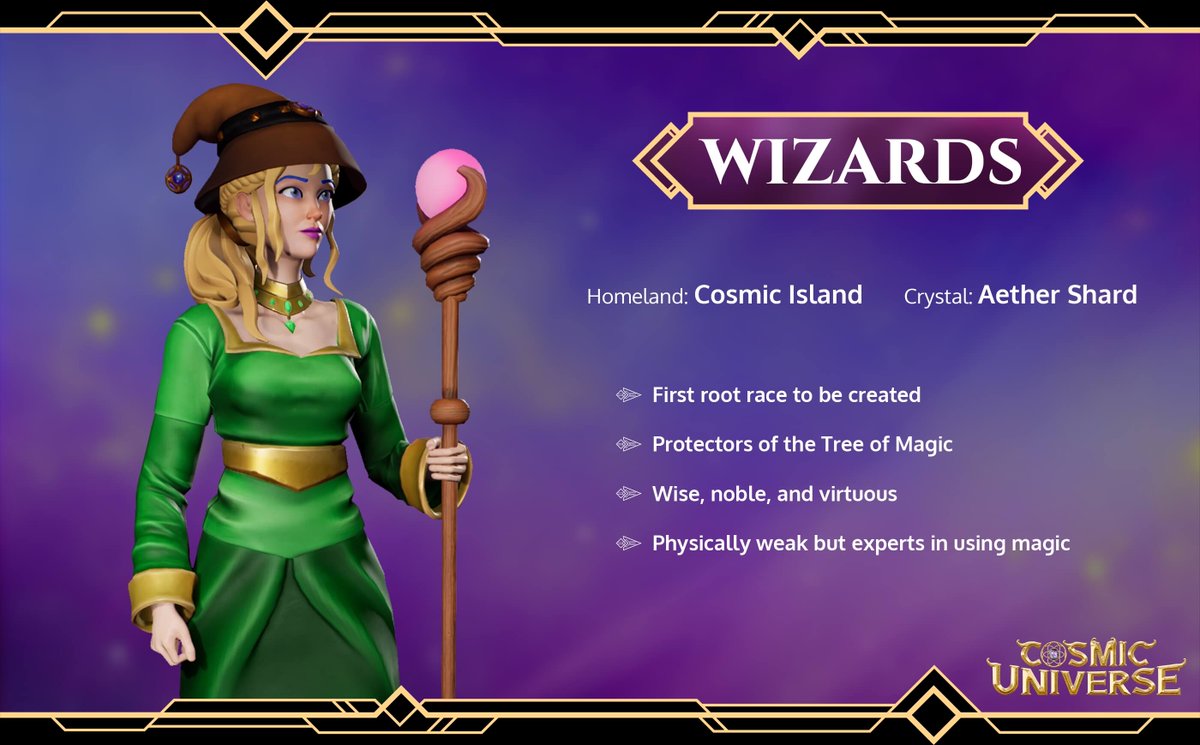 A Brief History of Wizards Eteru, the Aether Elemental, conjured the Wizards using the essence of the Tree of Magic on Cosmic Island on the planet Crypton. There are male and female wizards, light and dark skinned. Some wizards even had their skin turned blue as the power of…