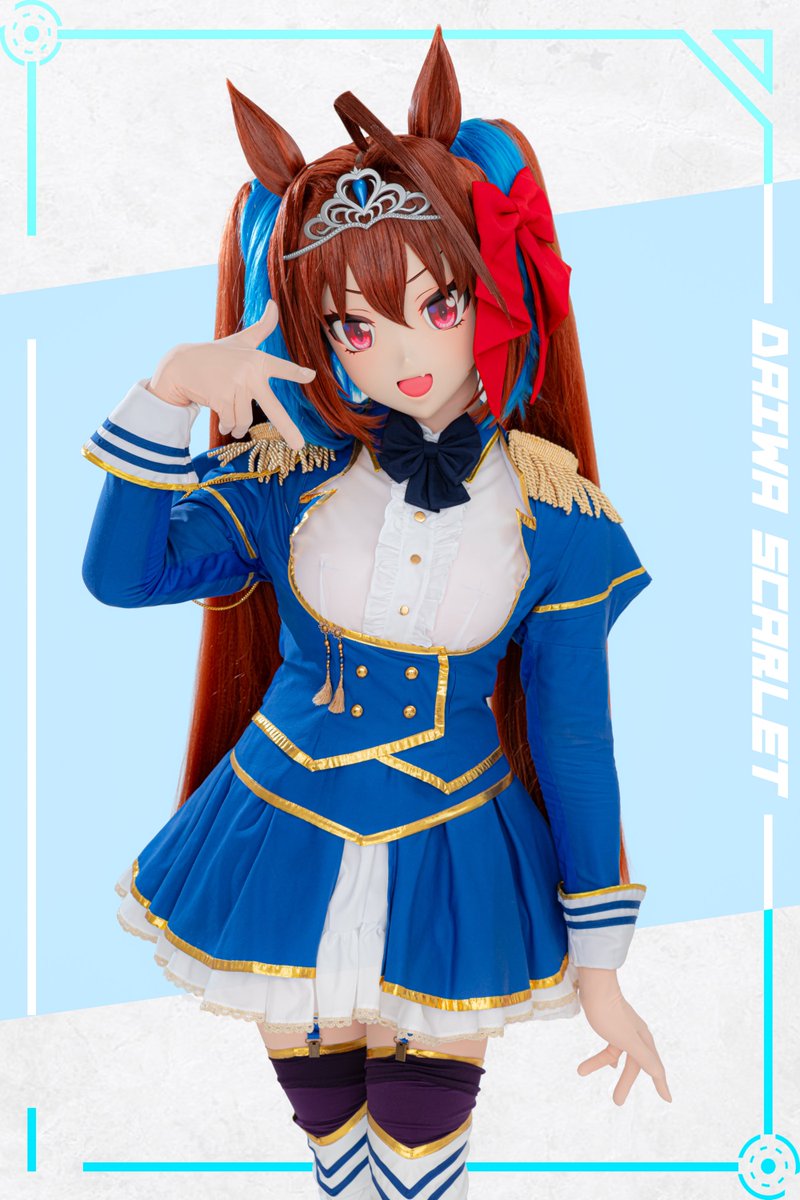 ウマ娘 ダイワスカーレット 着ぐるみ 美少女 マスク kigurumi ウマ娘 ダイワスカーレット 着ぐるみ 美少女 マスク kigurumi