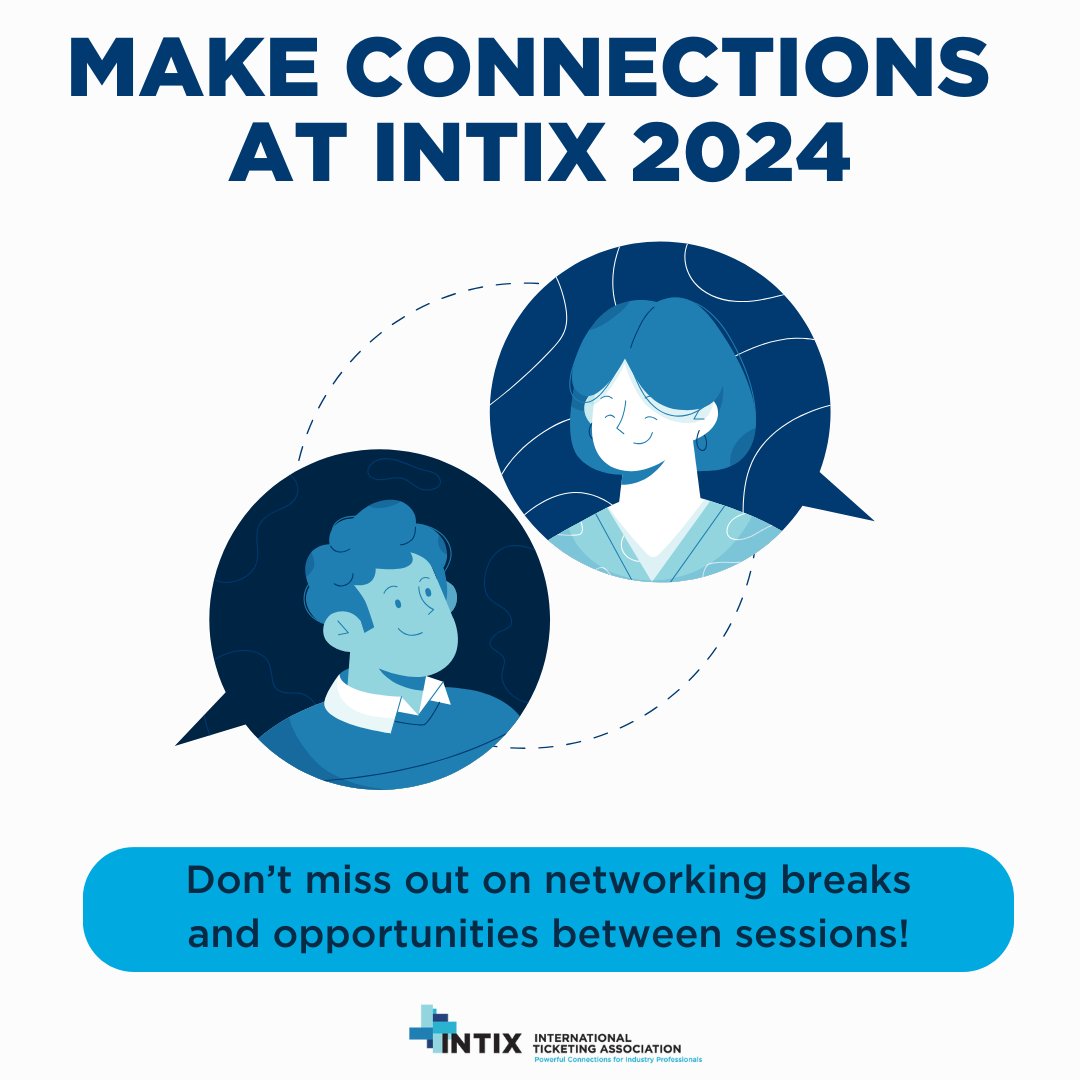 intixassoc's tweet photo. Network, network, network! 🗣️ We have countless opportunities to do so at #INTIX2024.

Find the schedule: ➡️ https://t.co/C6n7BrwZCS https://t.co/maF2888EMP