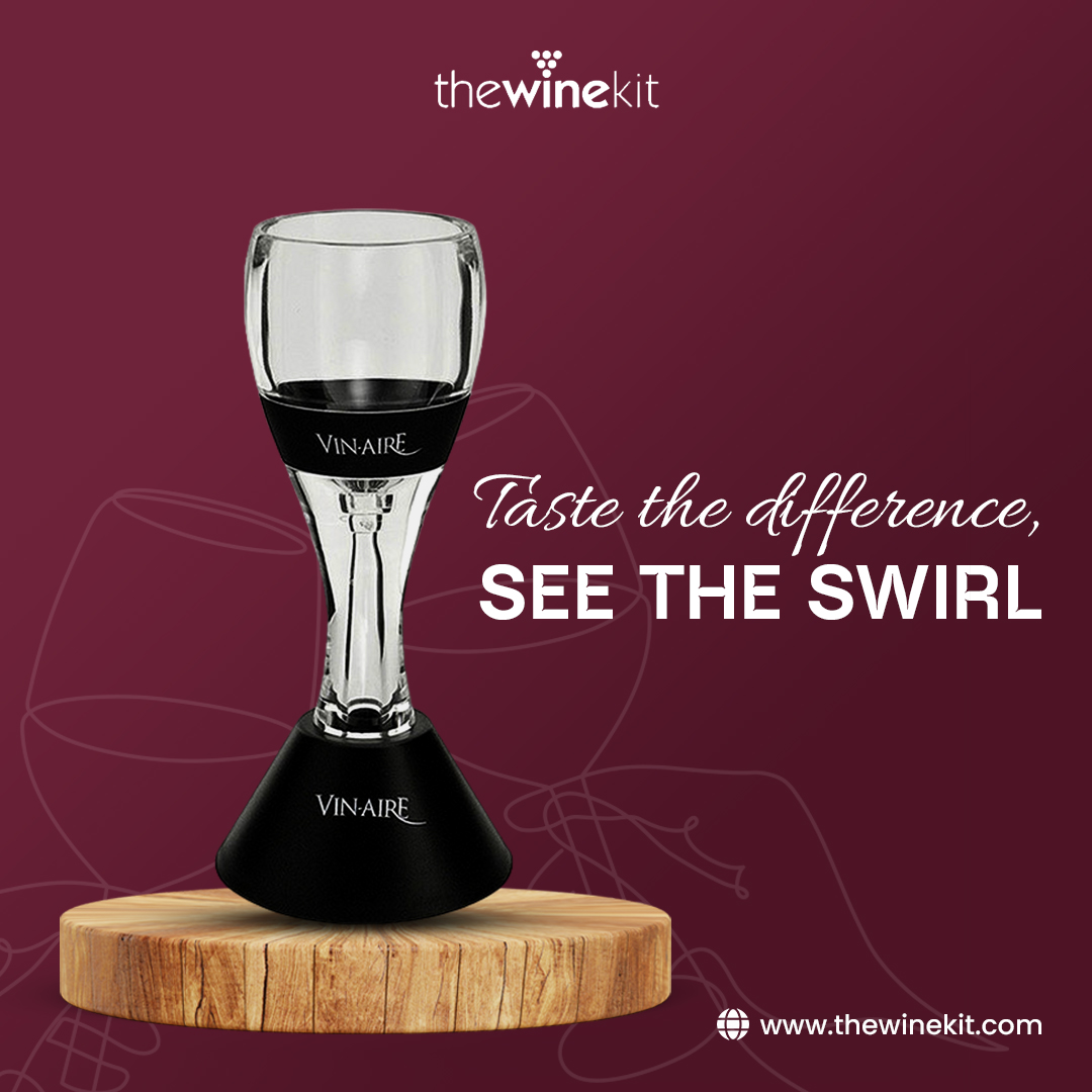 thewinekit_'s tweet photo. Share the joy of perfectly aerated wine. This nifty tool adds the perfect amount of air in just the right amount of time, unlocking the true essence of your wine.
Visit our website now and explore our collection of wine accessories! https://t.co/t5TdVWoZEn

#TheWineKit #wine https://t.co/aqdMN9hquq