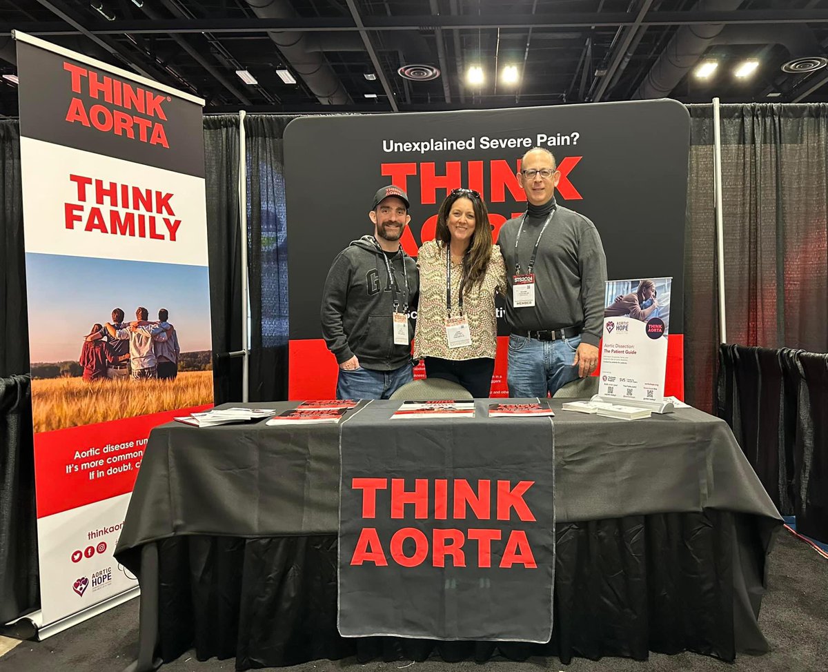 Ready for tmrw! <a href="/STS_CTsurgery/">The Society of Thoracic Surgeons</a> 2024. <a href="/ThinkAortaUS/">Think Aorta US</a>  #sts2024 #thinkaorta <a href="/THINK__AORTA/">THINK AORTA Global</a> 
Come find us!