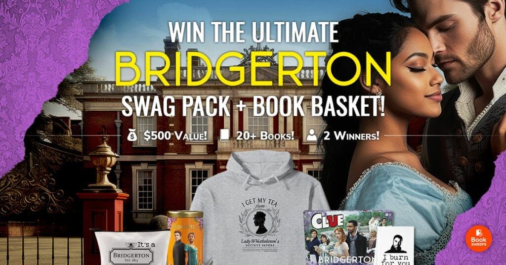 Get the ULTIMATE Bridgerton bundle! Enter this contest for the chance to win Bridgerton merchandise such as a Bee makeup bag and sweater, as well as over twenty books!

Enter today using my bio link!

#Books #BookBundle #Reading #Reads