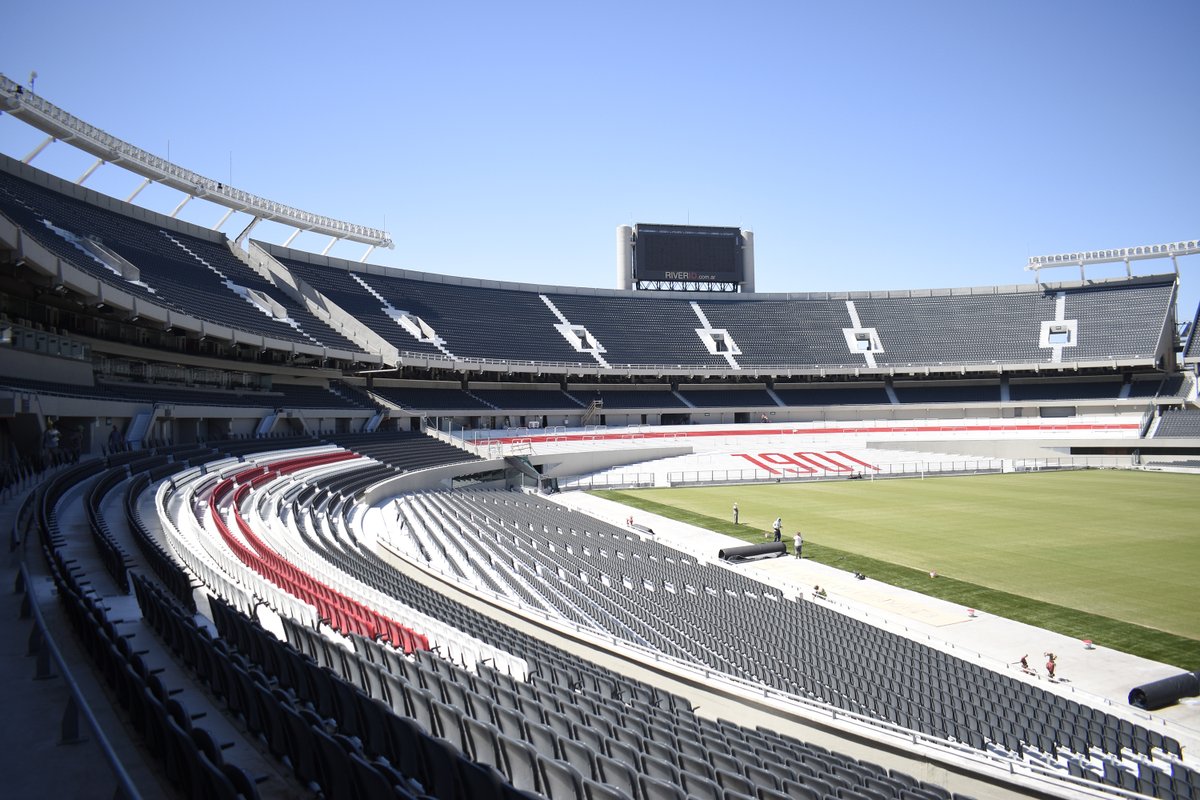 Seguimos creciendo. ⚒️🏟️

Pasaron más de dos meses desde el último partido en nuestra casa y las obras no se detuvieron, por eso es oportuno mencionar los avances que vamos a disfrutar los hinchas que asistamos este domingo al Mâs Monumental.

🎥 youtu.be/yzfzSTQroB8