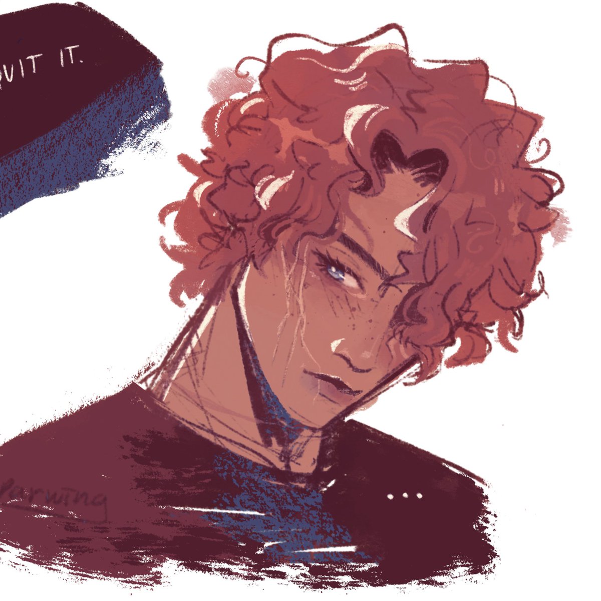 Closeups cause I don’t think I’ll be able to draw prettier boys ever again #andreil  #aftg