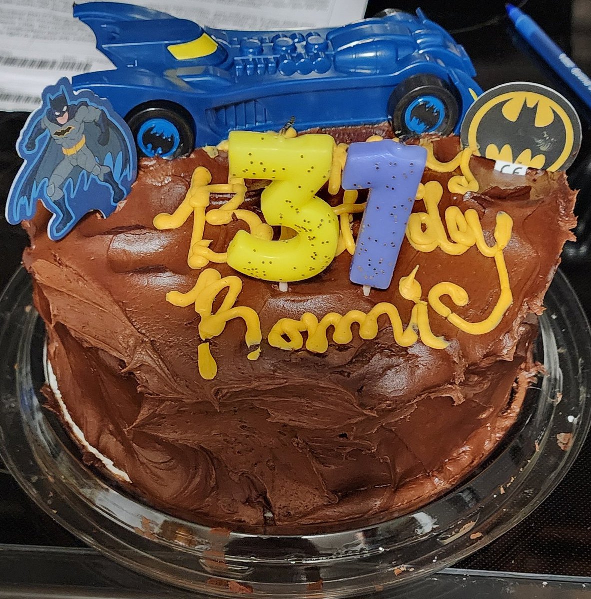 Paparaptor surprised me with an amazing birthday cake. Thank you, paparaptor