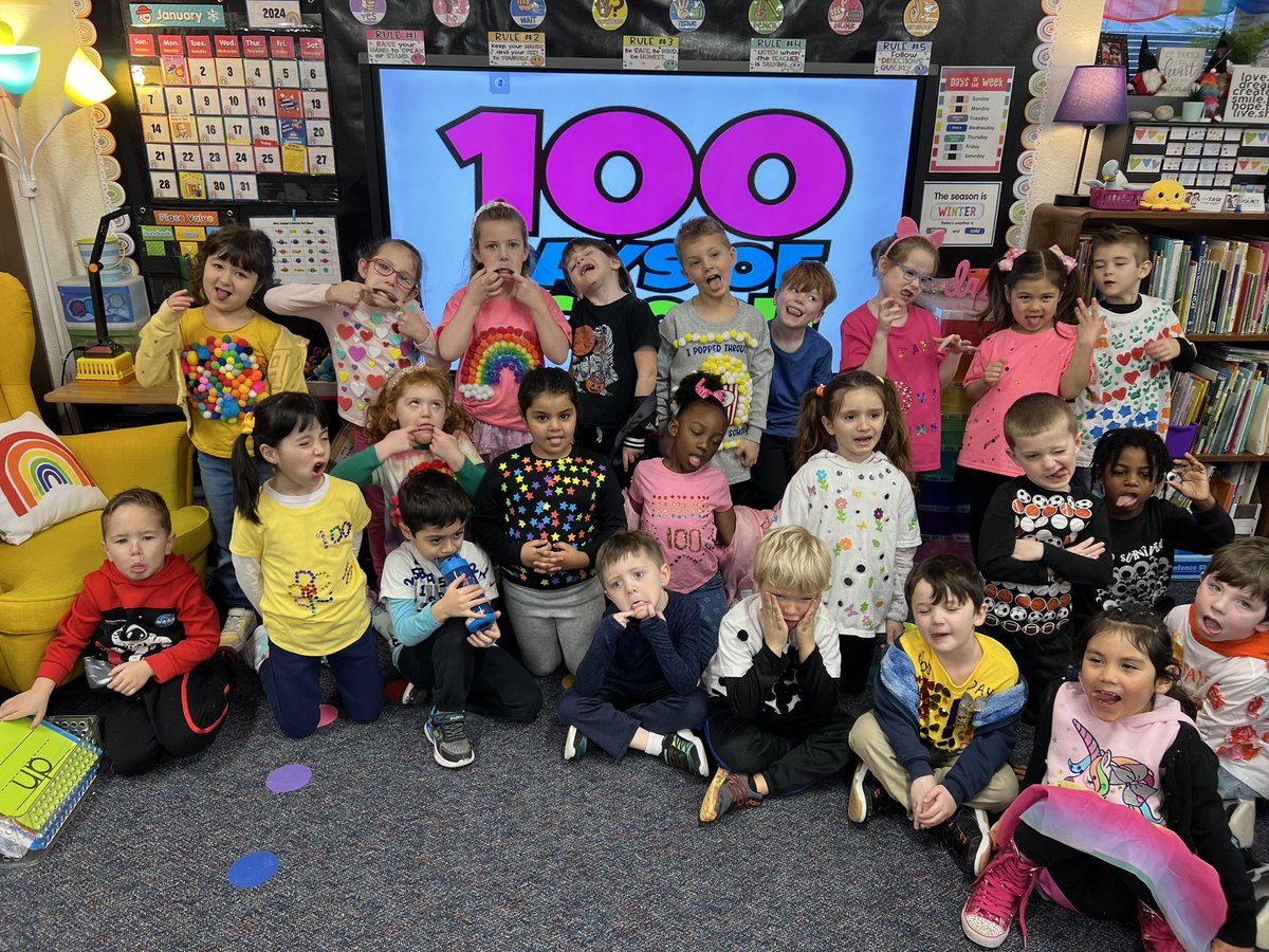 We are 100 days smarter! #100thdayofschool #WeAreEddins #WeAreMckinney #LegacyLife #eddelem <a href="/EddinsElem/">Eddins Elementary</a> <a href="/EddinsKinder/">Eddins Kindergarten Wildcats</a>