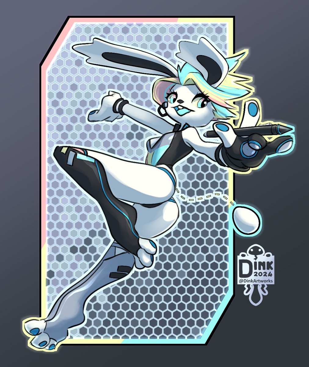 While on stream we had a visit from the owner of Piczel.tv / @piczeltv the streaming service we've recently switched to. So we decided to do something for the site's mascot Pix c:

Was nice practice for quick cartoonier styles too~

#piczelpix