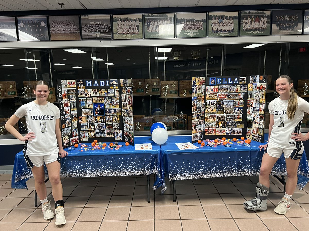 Hudson Athletics (@hudsonohsports) on Twitter photo Special night at The Buck, kick started by honoring our <a href="/hudwbb/">Hudson Girls Basketball</a> Seniors Ella and Madi Kordos! An incredible duo! Best of luck, ladies! Thank you for all you have done!
#ExplorerPride Special night at The Buck, kick started by honoring our <a href="/hudwbb/">Hudson Girls Basketball</a> Seniors Ella and Madi Kordos! An incredible duo! Best of luck, ladies! Thank you for all you have done!
#ExplorerPride