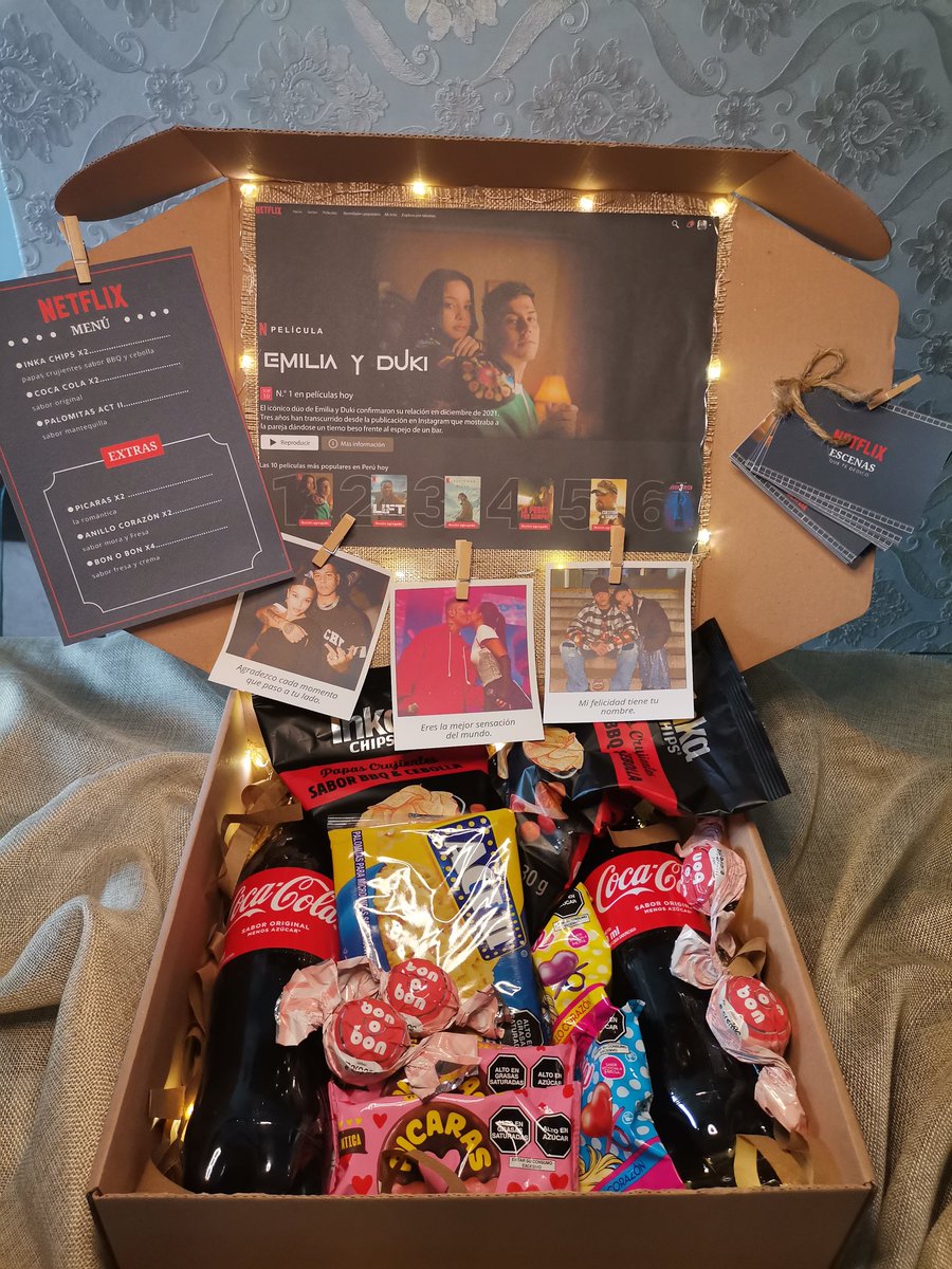 CocaJacks's tweet photo. Caja personalizada de Netflix 😎 pedidos al inbox 🍿🥤 https://t.co/nvk1zqaE3I