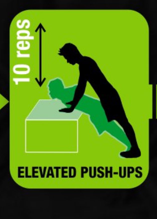 GlennMillerJr50's tweet image. 💯 #ElevatedPushUps
💯 #KneeRaises
💯 #Squats
💯 #JumpingJacks

It’s been a long time.  My legs are now heavy and feel as if I’m walking through mud.  The chest and arms got a tingle.  My heart was imitating a bongo drum by the end of it.  I did get a long needed sweat.