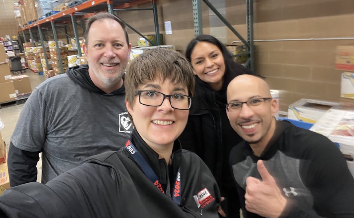 Several teams at our Lynnwood site volunteered at the local Everett Community Food Bank over the last month. 

We're proud to have employees who are committed to supporting those in the areas we work and live! #CranePhilanthropy #CommunityGiving
