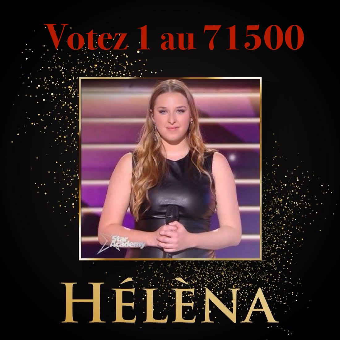 BienSolutions's tweet photo. #StarAcademy
Soutenez Helena vers finale!
#TeamHelena
#teamHele
@Anggun_Cipta
@AmelieNete
@Charlottecardin
@ClaudiaTagbo
@HoshiOfficial
@PatrickBruel
@CamilleLellouch
@PierredeMaere https://t.co/If6g7w7Xpo