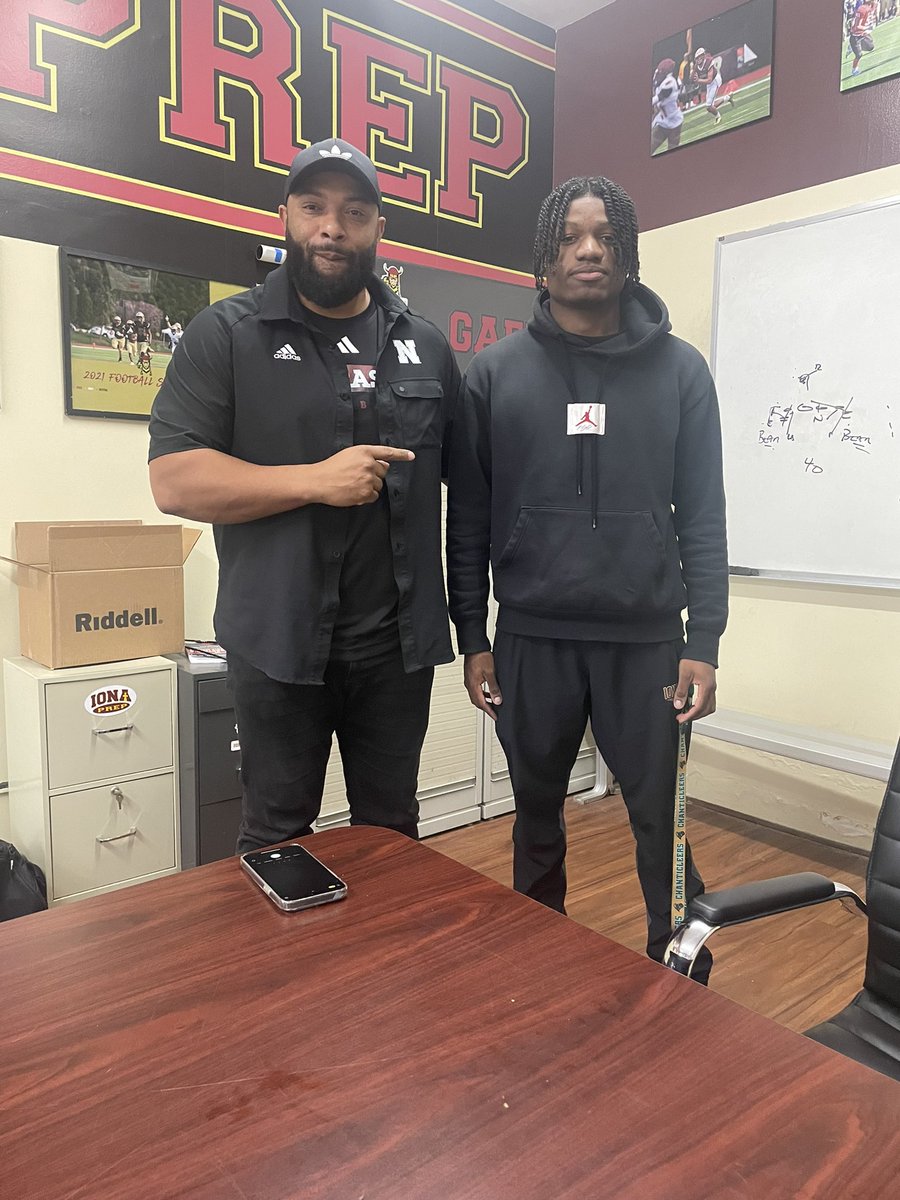 Another crazy 48-hrs @IonaPrep. @CoachEJbarthel @Coach_CPeterson @CoachTrautFB @CoachBWalsh @CoachHankHughes @Coach_Suta @coachandees @Coach_MannyDiaz @GinfanteMT @HuskerFootball @UConnFootball @PennStateFball @PennFB @ColgateFB @BigRed_Football @Marist_Fball @DukeFOOTBALL