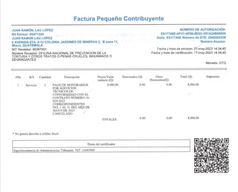 🚨🚨🚨🚨ATENCIÓN 🚨🚨🚨🚨
Y como estos no pueden dejar de ser taaaan cerdos...

☝️Pues resulta que Lesther Castellano contrató a Juan Ramón Lau el hijo del ex diputado Juan Ramón Lau en el Mecanismo  Nacional Oficina de Prevención de la Tortura.  

💥Si se acuerdan de este