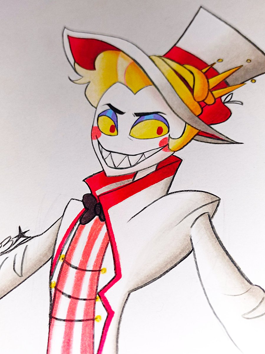 Flufflost_21's tweet photo. ‹𝟹 #HazbinHotel #HazbinHotelLucifer https://t.co/vma8ODBzuy