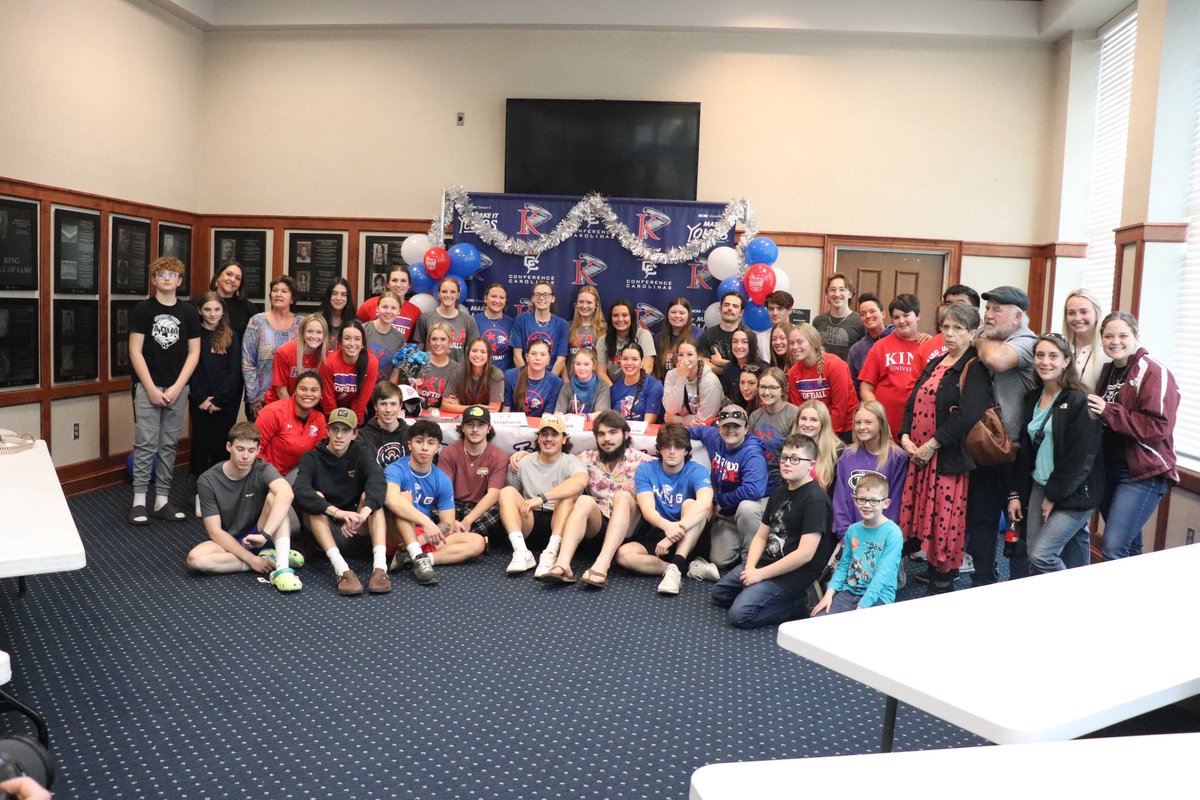 King Athletics (@kingathletics) on Twitter photo Thank you to everyone who came out to <a href="/KingU_Softball/">King University Softball</a> <a href="/GoTeamIMPACT/">Team IMPACT</a> Signing Day! #LeadServeAchieve #KingPride Thank you to everyone who came out to <a href="/KingU_Softball/">King University Softball</a> <a href="/GoTeamIMPACT/">Team IMPACT</a> Signing Day! #LeadServeAchieve #KingPride