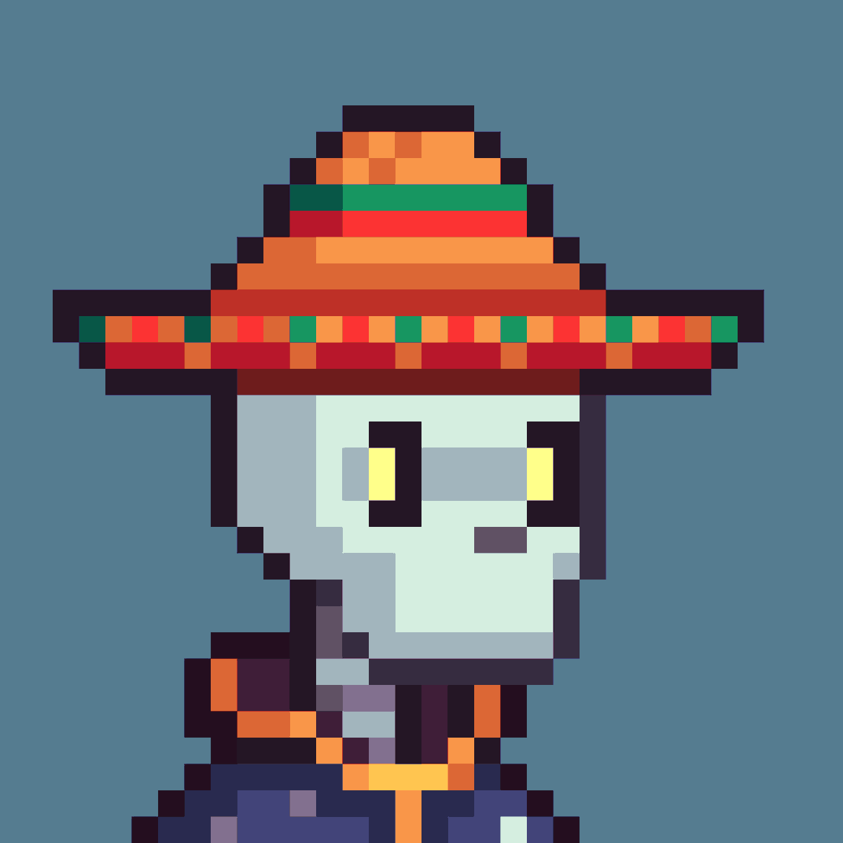 El Mago Sombrero... this guy casts salsa spells, watch out <a href="/cryptoundeads/">.</a>