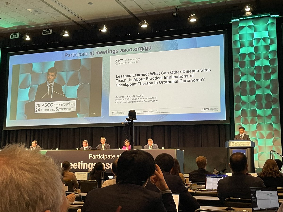 Another @montypal masterclass at #GU24 1) adjuvant good, neoadjuvant maybe better 2) optimal sequencing 3) rational combinations 4) patient QOL!!!