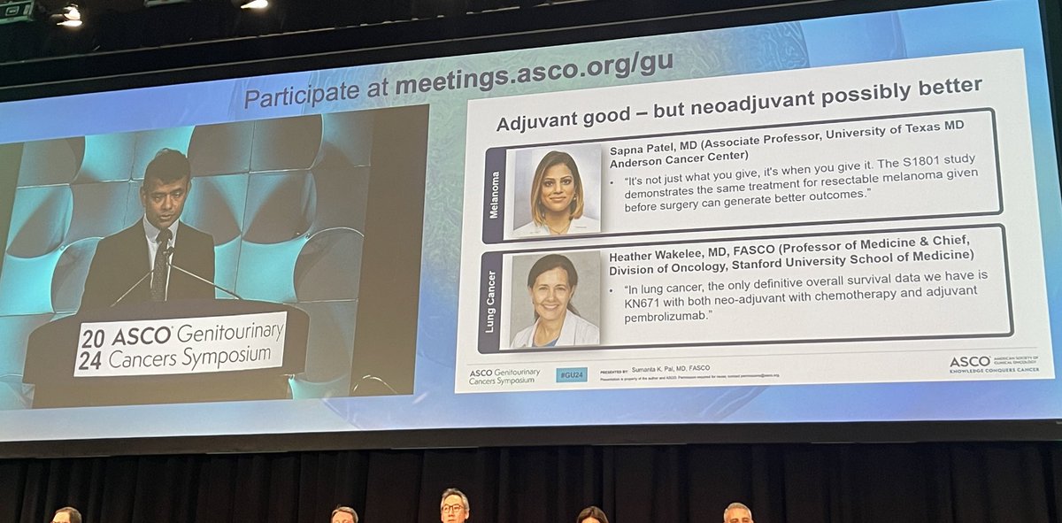 neerajaiims's tweet photo. Fantastic talk by @montypal in #GU24 @ASCO ๐Lessons Learned from other disease sites on IO use in #bladdercancer ๐quoting lessons from @DrSapnaPatel @HwakeleeMD @DrChoueiri @PGrivasMDPhD @MattGalsky @ProfGLongMIA @crisbergerot @EthanBasch1 Must watch talk. @OncoAlert @Uromigos https://t.co/EfuurFIH2F