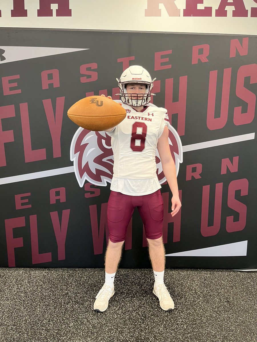 Brian (@briandunleavy27) on Twitter photo Had a great visit today <a href="/EUEaglesFB/">Eastern University Football</a>. Thank you to <a href="/Coach_Crock/">Billy Crocker</a>, <a href="/dluke54/">Dillon Lucas</a> and the rest of the amazing staff for making it a great visit!
<a href="/footballMNLions/">Midd North Football</a> Had a great visit today <a href="/EUEaglesFB/">Eastern University Football</a>. Thank you to <a href="/Coach_Crock/">Billy Crocker</a>, <a href="/dluke54/">Dillon Lucas</a> and the rest of the amazing staff for making it a great visit!
<a href="/footballMNLions/">Midd North Football</a>