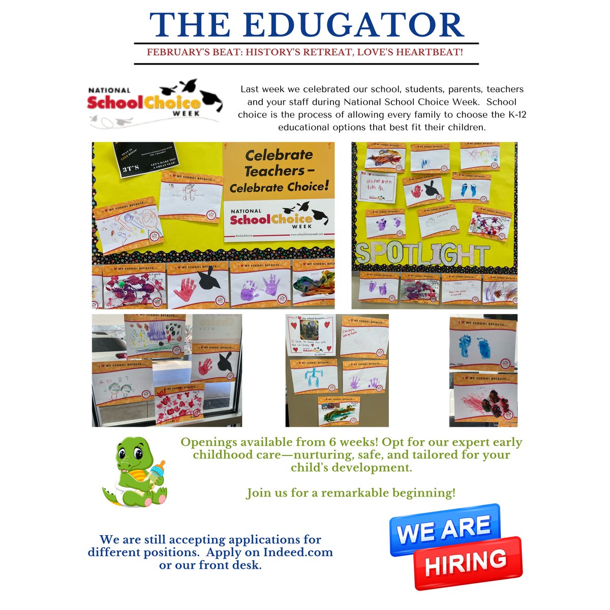 edugators's tweet image. Next week's menu as we welcome February! Also, don't forget to get on board with the3ts.org/get-started , which is a helpful tool for parents and grandparents!  @schoolchioce