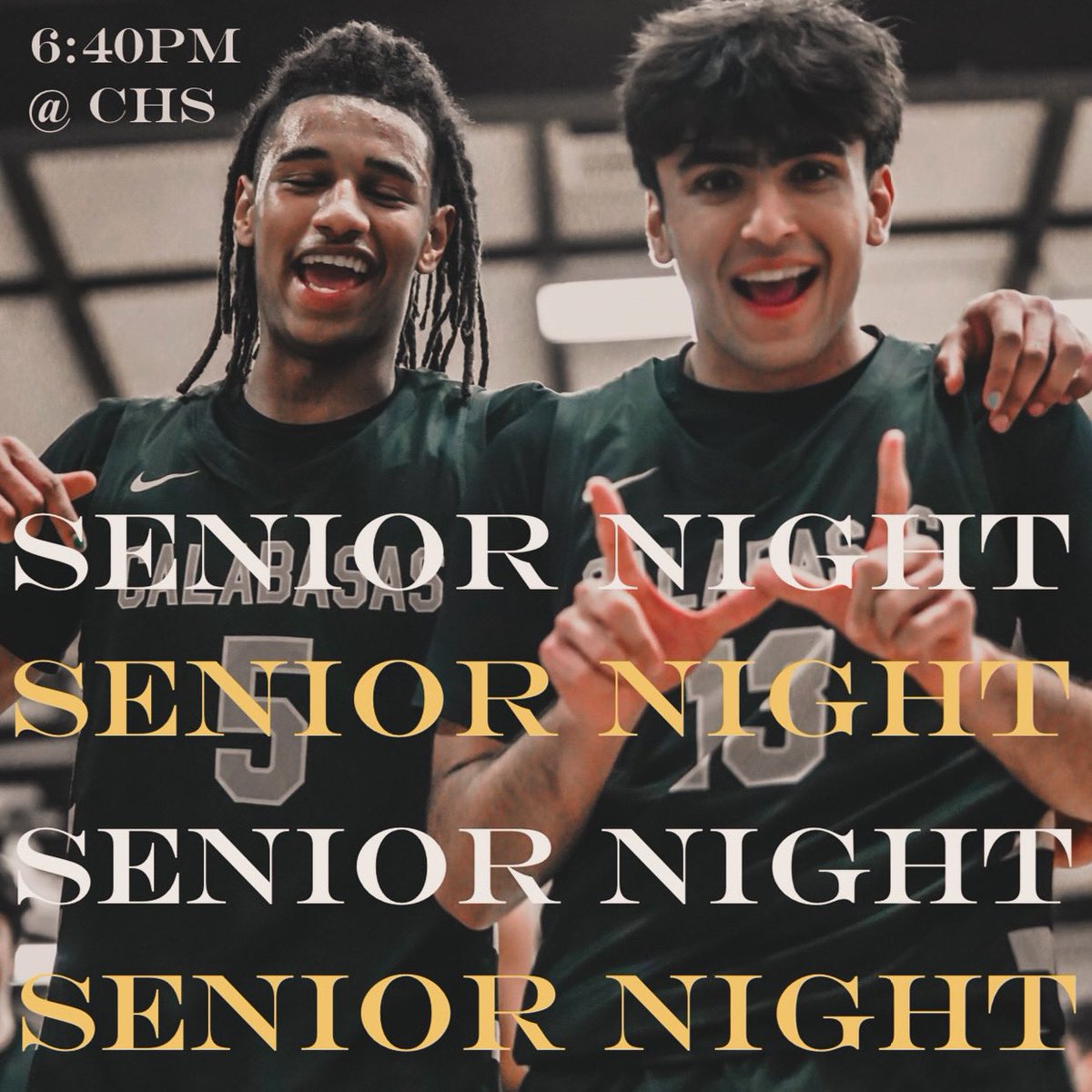 Coyotes_Hoops's tweet image. SENIOR NIGHT ceremony tonight at 6:40pm‼️ Come celebrate our seniors before we face off against Newbury Park at 7pm #GoCoyotes #PackThePack