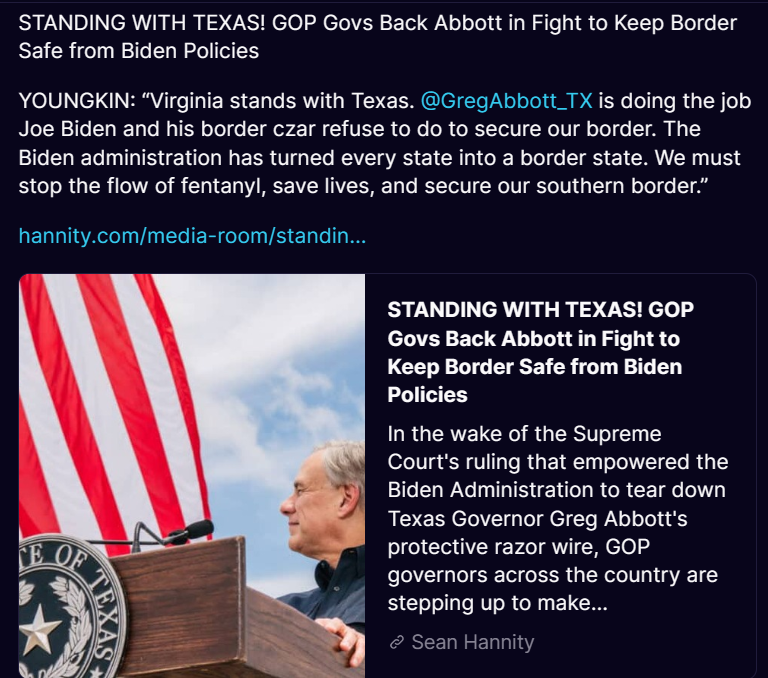 PamJamiso13's tweet photo. #NationalGuard  #CloseTheBorderNOW #texasbordercrisis #TexasBorder #TexasStandoff #TexasStrong #IStandWithTexas  #BorderCrisis  #BorderInvasion #BorderPatrol https://t.co/ahwRsOPMLN