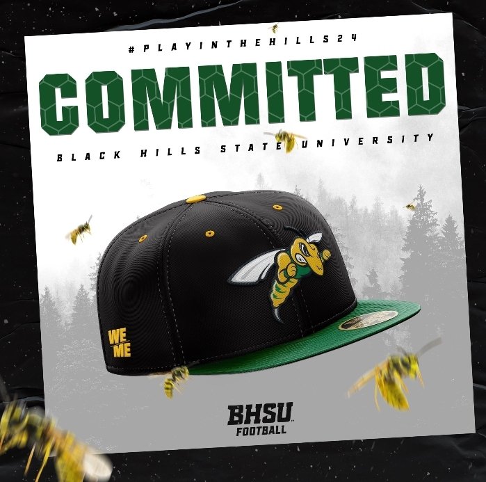 Happy to find another home
#Committed <a href="/BlackHillsState/">Black Hills State</a>