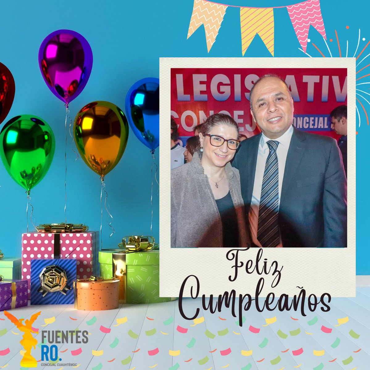 Que todas tus aspiraciones se hagan realidad en este maravilloso día y que tengas un año lleno de felicidad y éxito. 
Feliz cumpleaños a nuestra Secretaria de Formación y Capacitación <a href="/maguifisher/">Magui Fisher</a> 🎂🥳