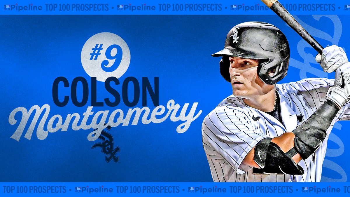 White Sox shortstop Colson Montgomery, who draws Corey Seager comps, is No. 9 on the Top 100 Prospects list: atmlb.com/3SuMV37