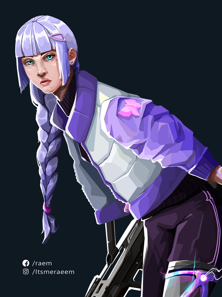 Itsmeraem's tweet photo. VALORANT AGENT FAN CONCEPT
Agent 24 - ANNA  "Smoke Dancer"

Real name: Anastasia Nonikov
Codename: Smoke Dancer
Agent name: ANNA

Hi! This is what I came up with the teased player card "Chrysalis". I hope you find my design interesting! 

#VALORANT  #Valorantart #VALORANTfanart https://t.co/NcoluL98ig