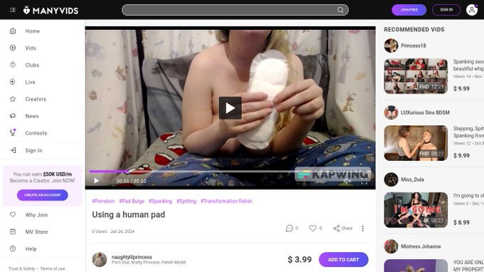 New video: Using and abusing a human sanitary pad! 😱  https://t.co/woMYLKKWUu  #transformationporn #humanpad<a href="/tag/british"class="tags"><span>#british</span></a><a href="/tag/blonde"class="tags"><span>#blonde</span></a><a href="/tag/femdom"class="tags"><span>#femdom</span></a><a href="/tag/abuse"class="tags"><span>#abuse</span></a><a href="/tag/spitting"class="tags"><span>#spitting</span></a><a href="/tag/spanking"class="tags"><span>#spanking</span></a>