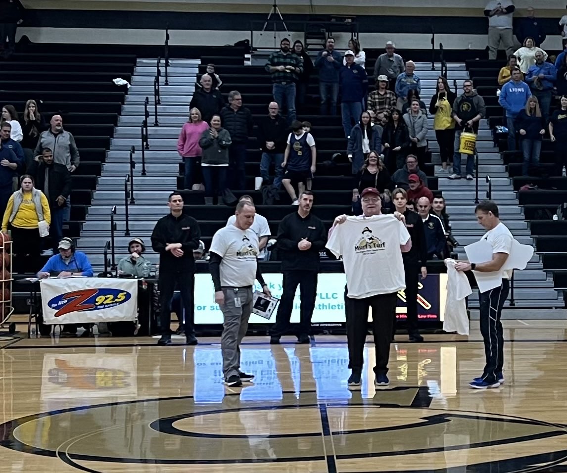 Jerome “Murph” Murphy honored pre-game tonight!