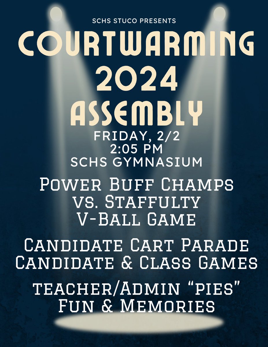 SCHS Student Council (@stcstuco) / Posts / X