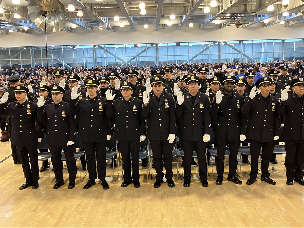 Congratulations to all of today’s promotees but especially those who were promoted to Detective. The “gold shield” is the symbol of the @NYCPDDEA Greatest Detectives in the World. You have earned it, now honor it and be proud.