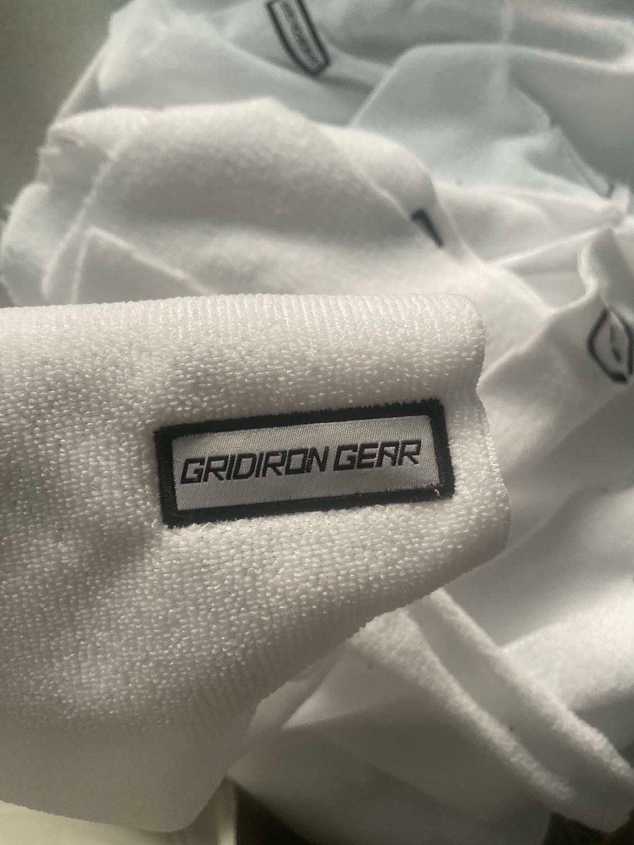 V3 Playmaker Football Towels in production. Set to drop in 10 colors next month. Stay tuned! 

#gridirongear
#wineverydown