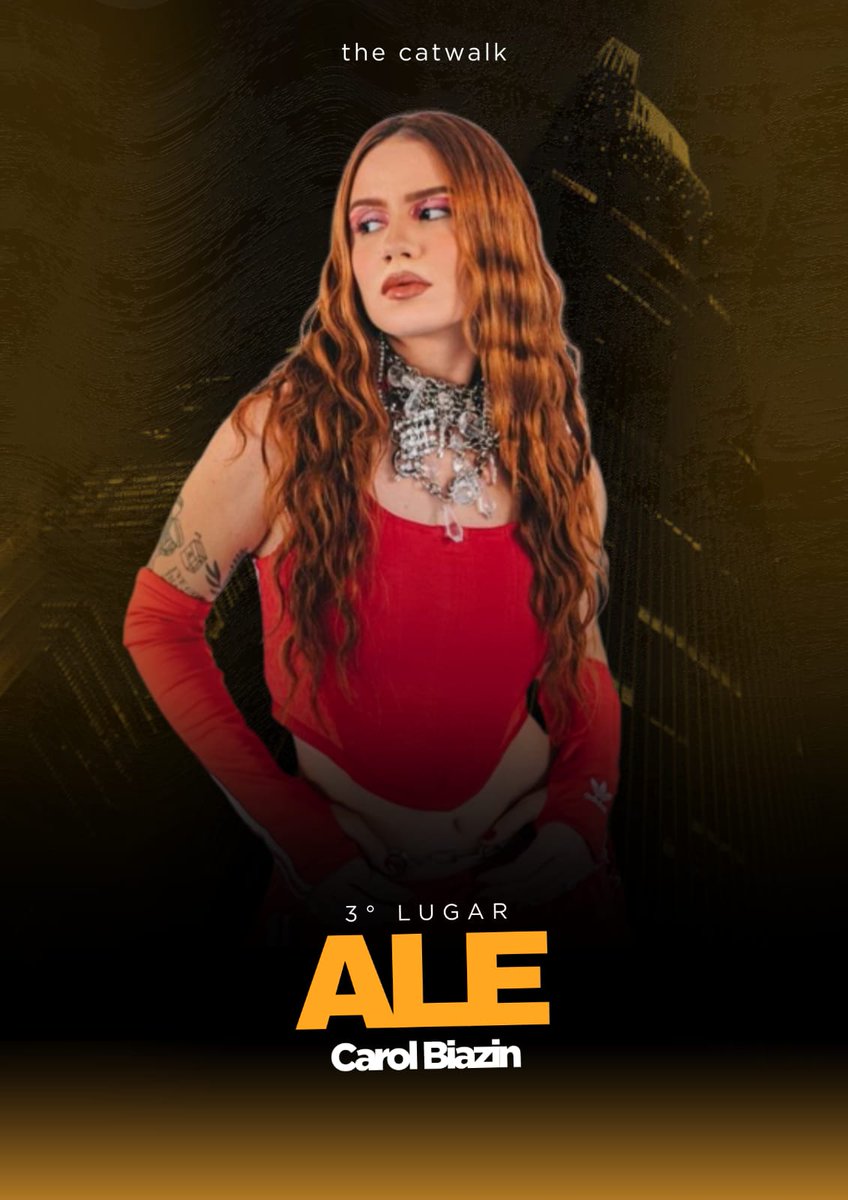 O 3° colocado do Catwalk é o <a href="/feverings/">veronica electronica 9.5</a> com 31,9 de media das notas somadas