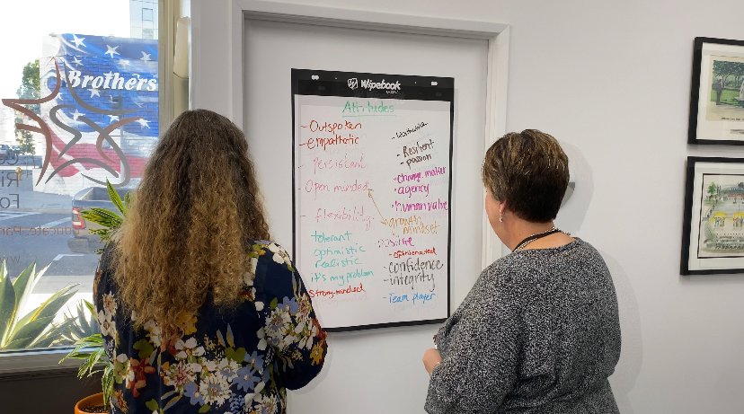 Thank you to @Wipebook for supporting student civic learning! Our recent training with CA and NM educators was a success thanks to their generous donation of flip charts. Teachers, enter the raffle for your chance to win your own set of flip charts: wipebook.com/XDccc3