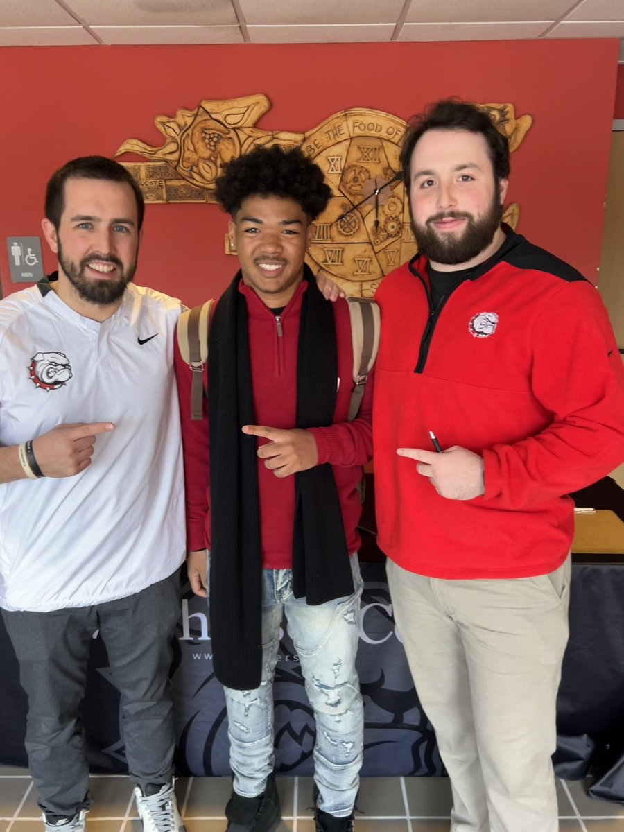 Thank you to <a href="/MACBulldogsFB/">McPherson Football</a> for having me and my family on campus today. Big things are about to happen💯. <a href="/CoachJFisc/">Coach Fiscus</a> <a href="/CoachLeppke/">Mitch Leppke</a> <a href="/CoachJGreeny/">Jacob Greenfield</a> <a href="/BryceChavis/">Bryce Chavis</a>