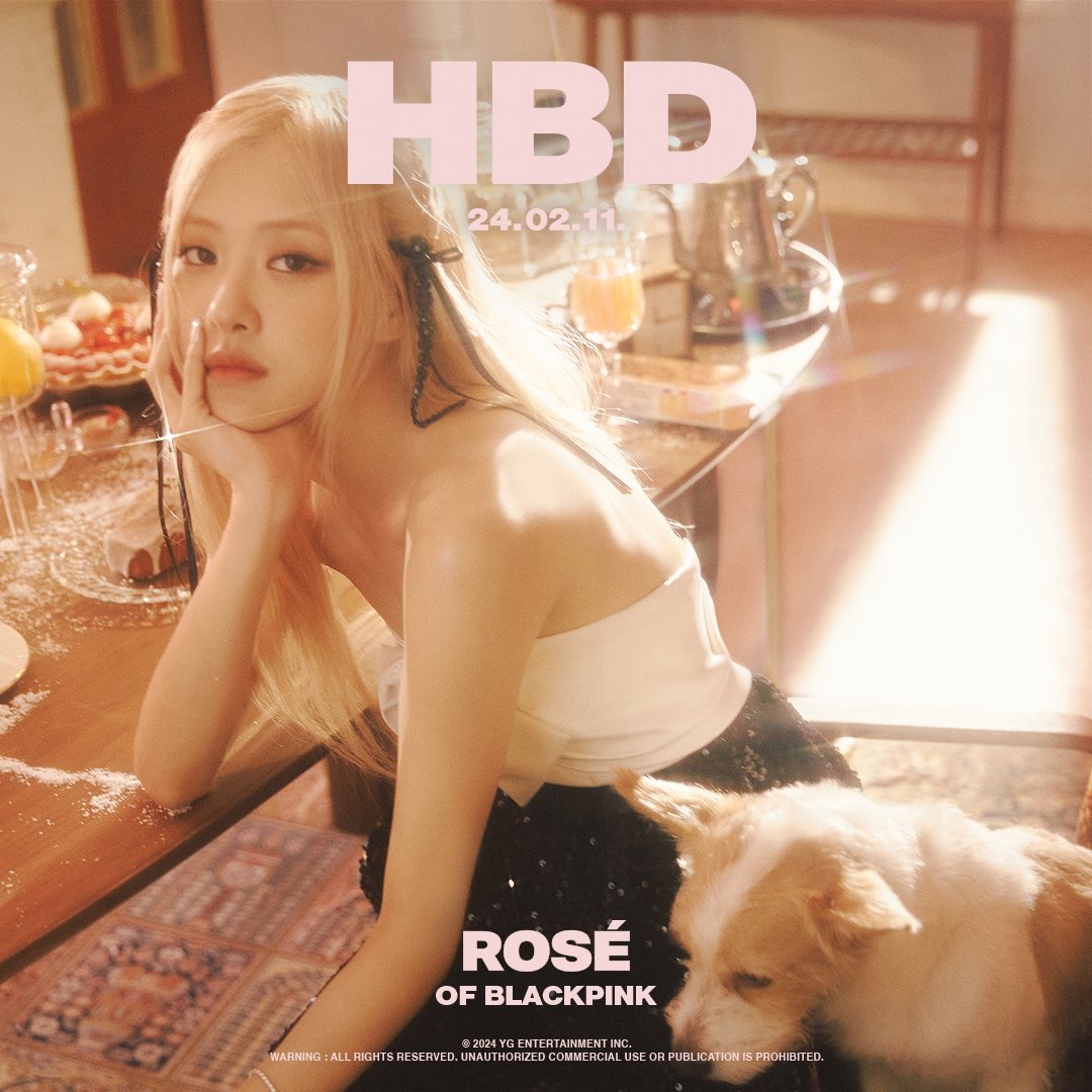 HAPPY BIRTHDAY ROSÉ 🎉 ✅2024.02.11 #BLACKPINK #블랙핑크 #ROSÉ #로제 #HAPPYBIRTHDAY #20240211 #YG