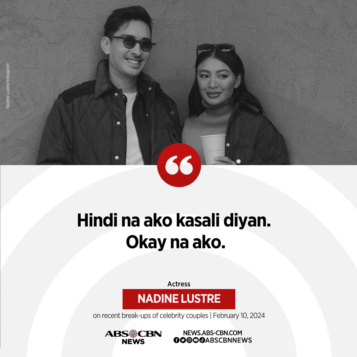ABSCBNNews's tweet photo. We love an unbothered, ✨moisturized, ✨happy, ✨in her lane, ✨focused, ✨and flourishing ✨queen.

Read: https://t.co/RAitLbKDHO https://t.co/lNEaqIVCJ9