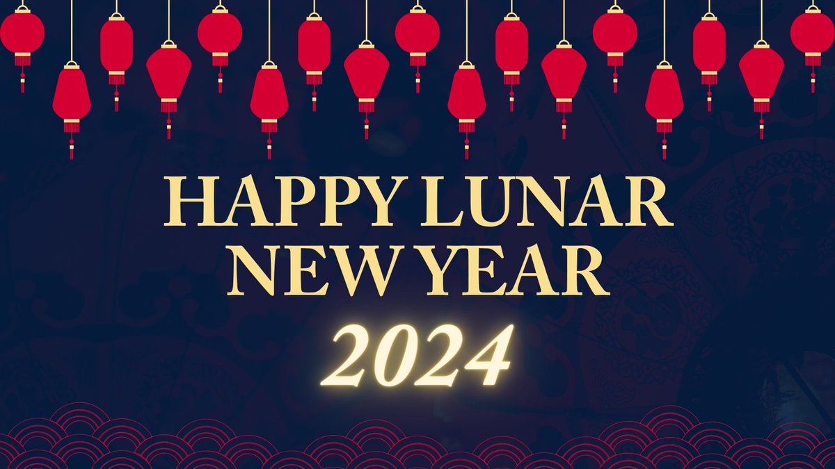 Today marks the beginning of Lunar New Year celebrations worldwide as we welcome the Year of the Dragon. Wishing great fortune, prosperity, and wisdom to all who are celebrating. Happy New Year!