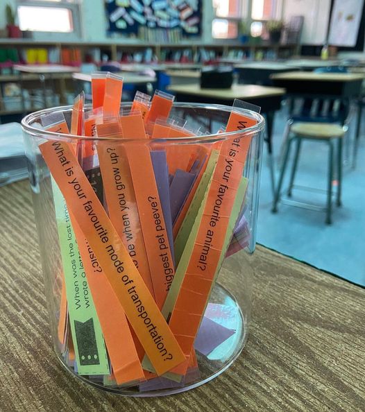 Ss are endlessly interesting! That's why T <a href="/HeatherMoraal/">Heather Moraal (she/her)</a> never stops trying to know them better. 

Check out the questions in her relationship-building question jar: