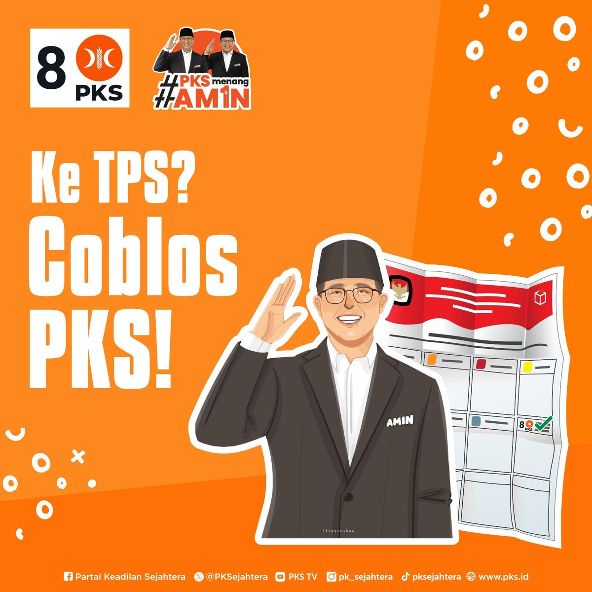 dewihennu's tweet photo. #WaktunyaPerubahan
#Seger8ener
#CoblosPKSAniesPresiden https://t.co/qeDMaVqMy2