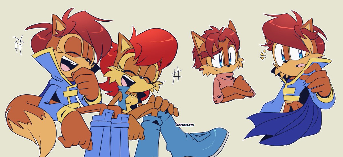 Elias doodles
#SallyAcorn #EliasAcorn
#SonicTheHedgehog