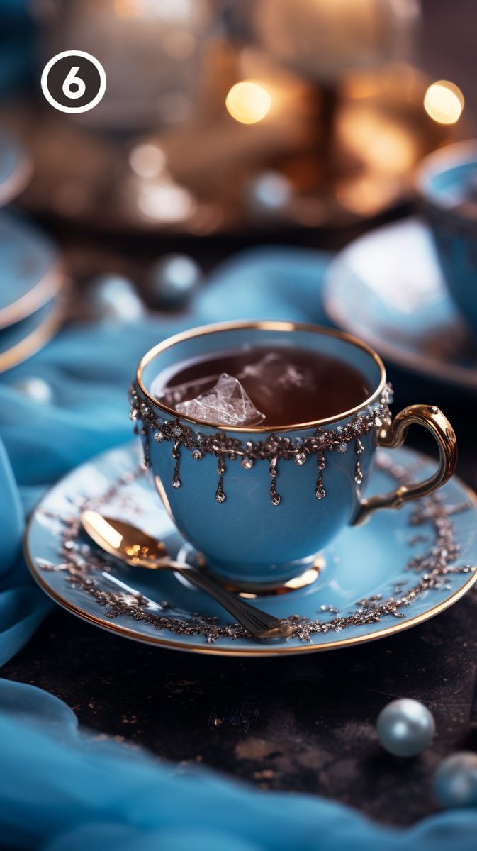 itswibblez's tweet photo. 🍵 Chill Tea in Antique Regal Teacup Set ♡♡
Would you take a sip out of this? 🩵
#tea #teacup #antique #picnic #aesthetic #blueaesthetic #colddrink #drink #royalty #bluecoquette #coquette #princess #fantasy #dnd #food #inspo #drinkhack #foodideas #icecubes #gold #recipe https://t.co/vARbeJV3k8