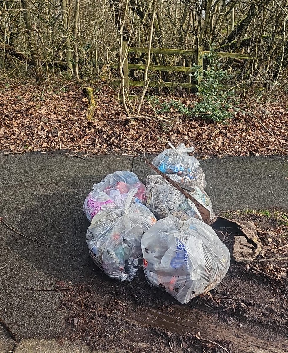 Let's give a big shout out to Piotr, an incredible #volunteer who took matters into his own hands to preserve the beauty of Wilderness Lane in #WestBromwich! With unwavering determination, he managed to remove a whopping 5 bags of litter. #sociavalue @SercoESUK @sandwellcouncil