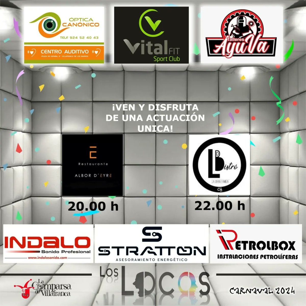 LA COMPARSA DE VILLAFRANCA tweet media