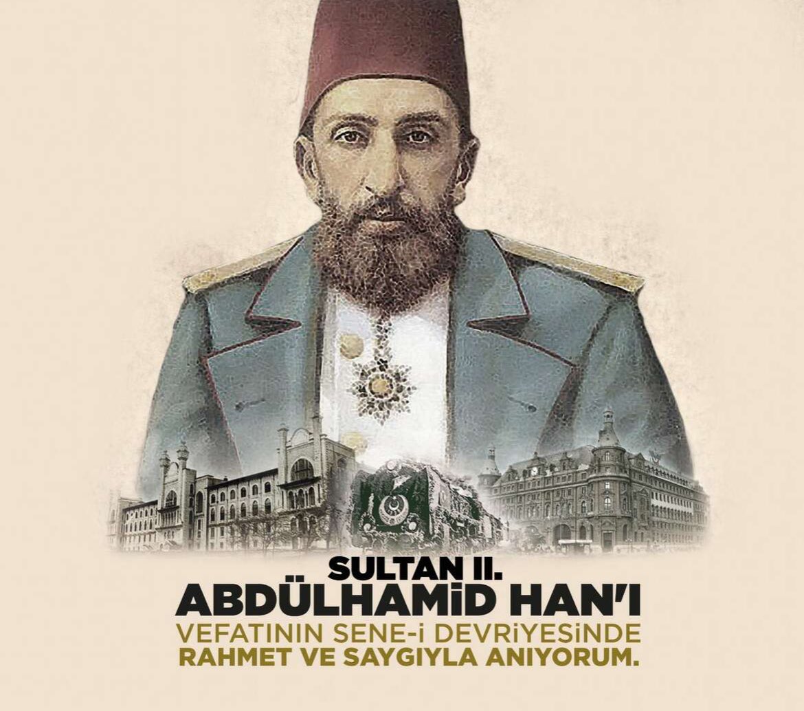 mmt_guler's tweet photo. Bana Abdülhamid’ini söyle, seni sana anlatayım…
Kimine kızıl sultan, kimine ulu hakan cennet mekan.
Ruhun şad olsun sultanım, mekanın cennet olsun… https://t.co/CeJkUkoFIO